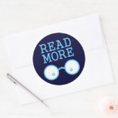 Sticker Rond Lire plus (Enveloppe)