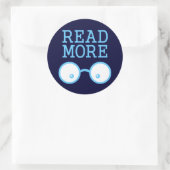 Sticker Rond Lire plus (Sac)