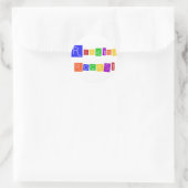 Sticker Rond Lire Rocks Tshirts et cadeaux (Sac)