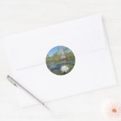 Sticker Rond Lit d'eau 2 (Enveloppe)