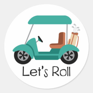 Sticker Rond Lit Roll