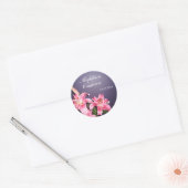 Sticker Rond LITS ROSE STYLISH - Stickers/Seals (Enveloppe)
