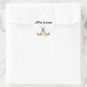 Sticker Rond Little Baker (Sac)