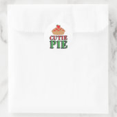 Sticker Rond Little Cutie Pie Sweet Stuff Cutieps fraises (Sac)