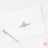 Sticker Rond LittLe hOuSe (Enveloppe)