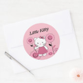 Sticker Rond Little Kitty (Enveloppe)
