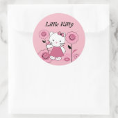 Sticker Rond Little Kitty (Sac)