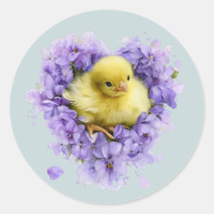 Sticker Rond Little Peep & Co. Célébration de bébé