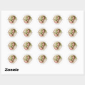 Sticker Rond Little Peep & Co. | Merci (Feuille)