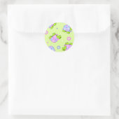 Sticker Rond little turtles (Sac)