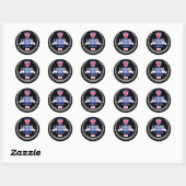 Sticker Rond Liverpool (Feuille)