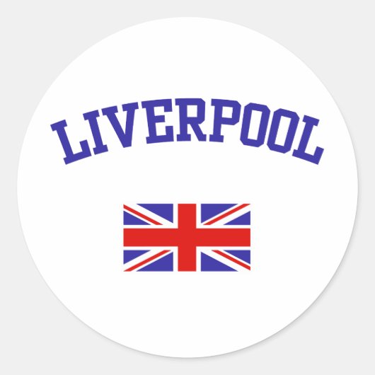 Sticker Rond Liverpool (Devant)