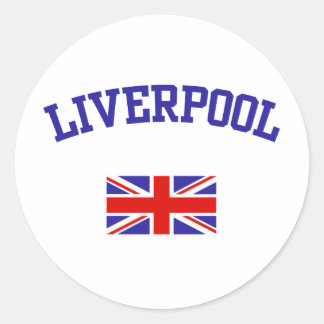 Sticker Rond Liverpool