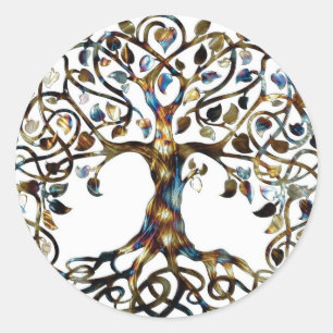 Sticker Rond Living Tree