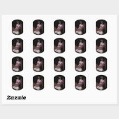 Sticker Rond LivingDoll 3 (Feuille)