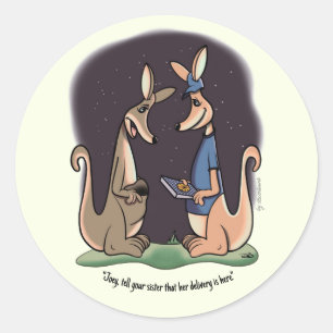 Sticker Rond Livraison