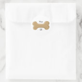 Sticker Rond Livre de chien_Nice os (Sac)