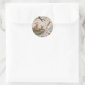 Sticker Rond Livre vintage Thumbelina (Sac)