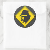 Sticker Rond Livres à l'avance ! (Sac)