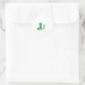 Sticker Rond Lizzard tacheté (Sac)