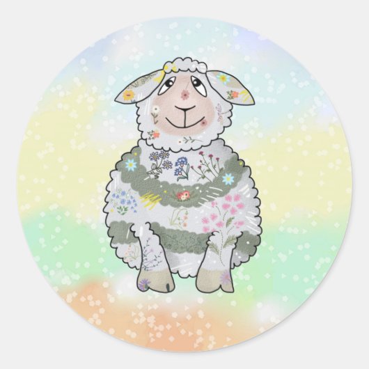 Sticker Rond Lizzy (homonymie) (Devant)