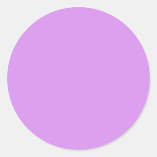 Sticker Rond Llac clair (couleur solide) (Devant)