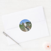 Sticker Rond Llama (Enveloppe)