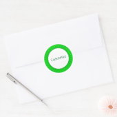 Sticker Rond Loadz a' Money Modèle (Enveloppe)