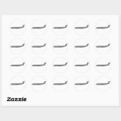 Sticker Rond Lockheed C-5 Galaxy (Feuille)
