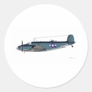 Sticker Rond Lockheed PV-1 Ventura