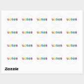 Sticker Rond Logan (Feuille)