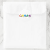 Sticker Rond Logan (Sac)
