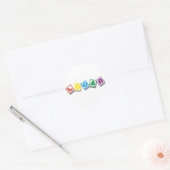 Sticker Rond Logan (Enveloppe)