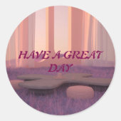 Sticker Rond logo (Devant)