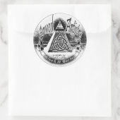 Sticker Rond Logo AA (Sac)