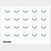 Sticker Rond Logo Catwoman Green (Feuille)