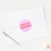 Sticker Rond Logo Chico's Cherubs - Grande Isolée (Enveloppe)