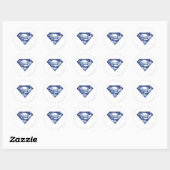 Sticker Rond Logo Cloud Supergirl (Feuille)
