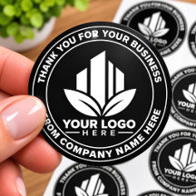 Logo Commercial d'Entreprise Merci