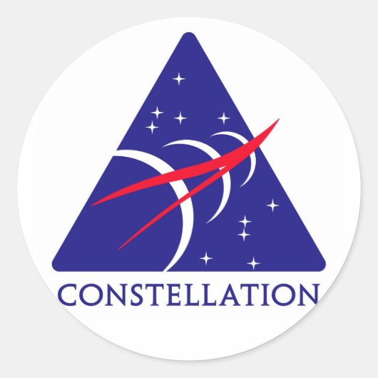 Sticker Rond Logo Constellation (Devant)