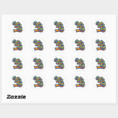 Sticker Rond logo Costa Del Sol (Feuille)