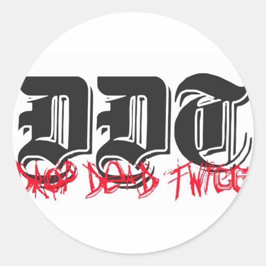 Sticker Rond Logo DDT (Devant)