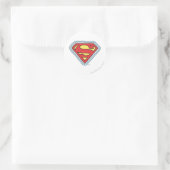 Sticker Rond Logo de bande dessinée Supergirl (Sac)