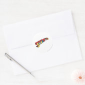 Sticker Rond Logo de Colorful (Enveloppe)
