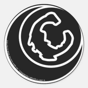 Sticker Rond Logo de CROMWELL "C"