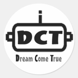 Sticker Rond Logo de DCT