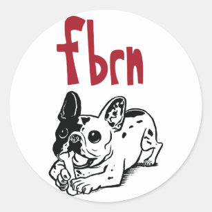 Sticker Rond Logo de FBRN