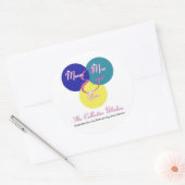 Sticker Rond Logo de la sagesse collective (Enveloppe)