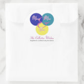 Sticker Rond Logo de la sagesse collective (Sac)