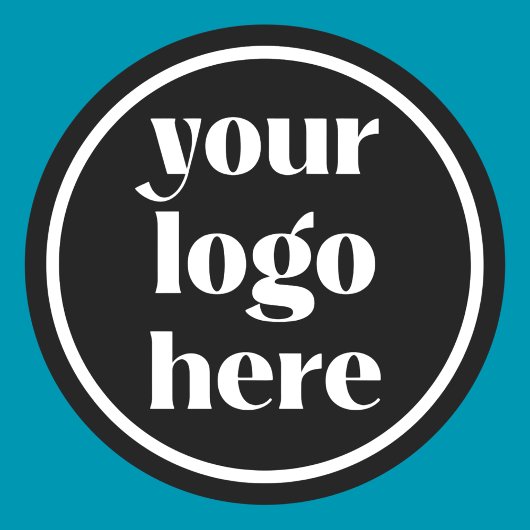 Sticker Rond Logo de l'entreprise